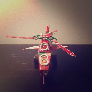 Coca-Cola toy helicopter